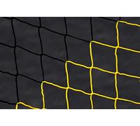 Rete per porta da calcio POWERSHOT - 5 x 2 m - bianco - spessore 4 mm- (nero/giallo)
