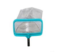 Rete per raccogliere foglie per la pulizia di piscine, spa e laghetti, telaio in plastica resistente con rete densa, 42 x 37 cm