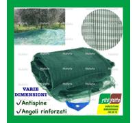 RETE PER RACCOLTA OLIVE ANTISPINE CON ANGOLI RINFORZATI TELO OCCHIELLATO RETI