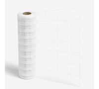Rete per Rampicanti e Ortaggi da Giardino - Bianco, Robusta e Resistente - Sostegno Piante Rampicanti come Pomodori, Fagioli, Piselli - Diverse Misure Disponibili (Bianco, 50x1.7 m)