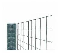 RETE PER RECINZIONE 50X75 ROTOLO 1,5X25MT CM 150H ZINCATA ELETTROSALDATA MM 1,7