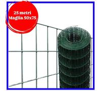 Rete per Recinzione Elettrosaldata Plastificata Zincata da h 100 120 150 175 200