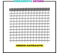 RETE PER RECINZIONE IN PLATISICA H 100 MAGLIA PICCOLA MARRONE GRIGIO ANTRICITE