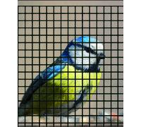 Rete Per Recinzioni Plastica Maglia 12x12 mm H 50 cm - Nero Confine Prodotti sid