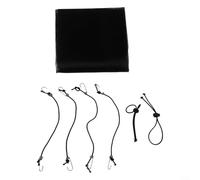 Rete per sedile anteriore del cane, con cinghie, rete protettiva per auto e camper, per limitare i movimenti degli animali domestici e migliorare la sicurezza