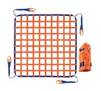 Rete per sollevamento carichi in poliestere resistente, cinghia in nylon resistente agli strappi, dimensioni 1 x 1 m per un facile carico e scarico, capacità di carico 2T, ideale per uso in giardino e