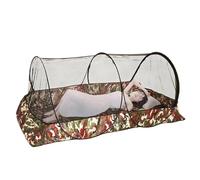 Rete per tenda da campeggio, 200 x 100 cm, rete di sicurezza per esterni, con borsa per il trasporto, rete leggera per avventure all'aperto, campeggio e dormire