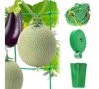 Rete per traliccio da giardino, rete rampicante per piante per supporto per vite, accessori per serre, rete per piantare giardino, rete per coltivare frutta e verdura