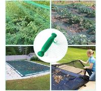 Rete per uccelli da giardino, 4 x 15 m, protegge piante da orto e alberi da frutto, rete in plastica da 1,5 cm, per uccelli, cervi, scoiattoli e altri animali