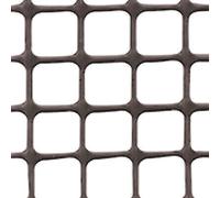 RETE PLASTICA BALCONE QUADRA TENAX HDPE ANTRACITE MM 10X10 H.CM 100 ML 50 PZ 1