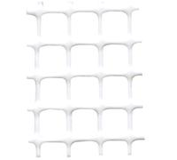 RETE PLASTICA BALCONE QUADRA TENAX HDPE BIANCO MM 10X10 H.CM 100 ML 50