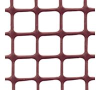 RETE PLASTICA BALCONE QUADRA TENAX HDPE MARRONE MM 10X10 H.CM 100 ML 50