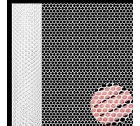 Rete Plastica Ecinzione Regolabile Universale Pollame di Plastica per Recinzioni Rete per Pollame da Allevamento, Giardino, Balcone