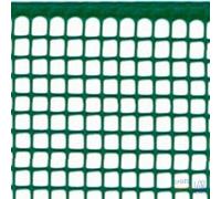 RETE PLASTICA PAPILLON VERDE QUADRA MAGLIA mm 10x10 MT 0,5x50