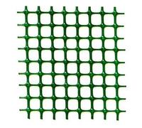 RETE PLASTICA QUADRA MM.10X10 ROTOLO DA MT.50X1H VERDE GIARDINO BALCONE