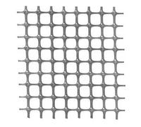 RETE PLASTICA QUADRA MM.10X10 ROTOLO MT.50X1 GRIGIO PER ESTERNO GIARDINO BALCONE