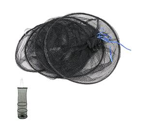 Rete Porta Pesci Da Pesca - Mesh Trappola Pieghevole Pesce Cage Setnet Esca Accessori Per La A Strascico Sbarco In Nylon Cesto Di Semplice Adatto Il Posizionamento E Gamberi Quando, 1 Pezzo