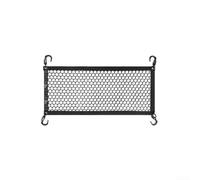 Rete portaoggetti a nido d'ape, organizer per bagagliaio auto, da campeggio, con struttura in nylon e anelli di fissaggio sicuri (tromba piccola)