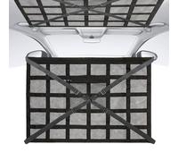 Rete Portaoggetti Auto per Land Rover Range Rover IV L405 2017-2021,Doppio Strato Grande capacità Rete Portaoggetti con Guarnizioni Zip,Organizer Appeso,70 * 50