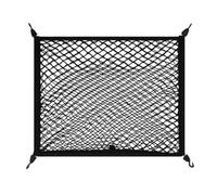 Rete Portaoggetti Auto per Skoda Octavia A7 VW Golf 7 2014-2020, Rete Del Carico Del Bagagliaio Elastica Organizzatore Posteriore del Carico Borsa, B/Double-layer flat net-A/60x40