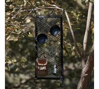 Rete portaoggetti leggera e portatile, per organizzare e ottimizzare lo spazio del bagagliaio dell'auto, per campeggio e attività all'aperto (tromba piccola)