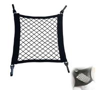 Rete portaoggetti per moto 30 x 28 cm, rete per cestino bici con 4 ganci, rete elastica generica per biciclette, monopattini elettrici e borse per bici, deposito sicuro per caschi e attrezzatura