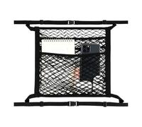 Rete Portaoggetti per Sedile Anteriore Rete Elastica Organizer Auto a 3 | Portaoggetti Elastico Sedile Anteriore Donne Uomini Genitori SUV Camper Berline Pickup Road Trip Campeggio Pendolari