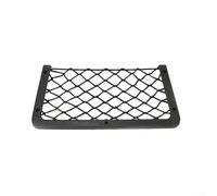 Rete portaoggetti per sedile auto, per camper, roulotte, barca, con tasca in rete elastica, 32 x 21 cm, nera