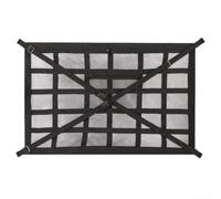 Rete portaoggetti regolabile con cinghie incrociate, 90 x 65 cm, per SUV, furgoni, jeep, mantiene gli oggetti saldamente in posizione per viaggi organizzati e sicuri su strada