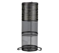 Rete portatile per pesci, secchio da pesca a rete, rete pieghevole per pesci, borsa per la conservazione dei pesci di grande capacità, rete da pesca pieghevole per pesca casual