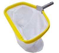 Rete professionale per piscina, rastrello per skimmer resistente, in rete fine per piscina, foglie di polline, limo