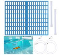 Rete Protettiva Foglie Skimmer Piscina per Prevenzione Detriti Telescopica Regol