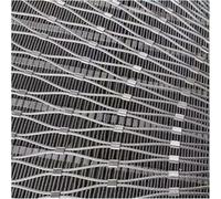 Rete Protettiva in Rete di Acciaio Inossidabile 304 per Ringhiera per Scale del Balcone Rete di Sicurezza per Recinzione, Maglia da 10/8/5 Cm, Diametro 1,5 Mm, 10cm, 0.8x4m(2.6x13.1ft)