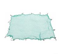 Rete Protettiva per Sigillo dell'Auto Rete da Carico Pesante Protezione Anti-Caduta per Autocarro Copertura per Letto di Camioncino Verde 1,5x2m 1,5x1,8m(1,5×1,5m)