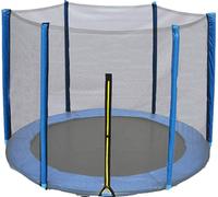 Spartan: Rete di sicurezza per trampolini da 244 cm, blu - con 3 gambe e 6 pali