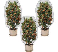 Rete Protezione Piante,3PCS Rete per Albero da Frutto,Rete Anti Insetti,Rete Anti Insetti per Alberi da Frutto con Cerniera e Cordoncino,Maglia Fine 1.5x1m