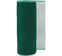 RETE RECINZIONE QUADRA DA GIARDINO PLASTICA BOBINA 1x50mt ROTOLO VERDE