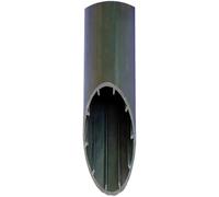 Rete quadra in plastica pvc per esterno balconi ringhiere recinzioni frangivista frangisole protezione sicurezza Bianca Verde L 1 MT maglia quadrata 5x5 UV resistente VENDITA AL METRO (Bianca, 18)