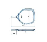 Rete Raccogli Sporco Piscina Serie Shark