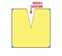 Rete Raccolta Olive Nido D'Ape 60gr/mq Varie Misure C/S Apertura