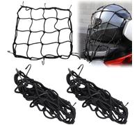 Rete Ragno Moto,Elastico Moto Rete,2 pezzi Rete Ragno Elastica,Moto Portapacchi Elastia,Ragno Moto,per Rete da Bici Rete da Trasporto per Rete da Moto,Per Riporre Caschi,Bagagli e Viaggi