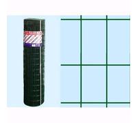 Rete Recinzione Plastificata Verde Floridiana 25 mt - H.200 cm - maglia 75x50 mm