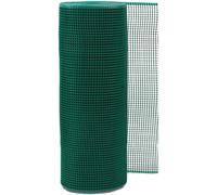 RETE RECINZIONE QUADRA DA GIARDINO PLASTICA BOBINA 1x50mt ROTOLO VERDE