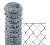 Rete Recinzione Zincata Griglia Area 50x50 mm H:200 cm Rotolo 25 mt Papillon