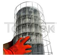 RETE RECINZIONI METALLICA ZINCATA ELETTROSALDATA 75x50 h125cm 25mt