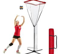 Rete regolabile per allenamento pallavolo per servire, spuntare, fare pratica - ideale per uso interno ed esterno