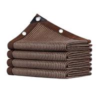 Rete resistente UV dell'ombra di Brown, tela cerata resistente dello strappo della maglia per la serra, il patio, la pianta, il fiore, il pollo