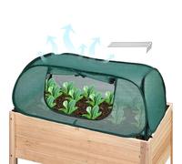 Rete rialzata per tenda protettiva, riutilizzabile, protezione per piante | Copertura per vaso per orto, per frutta, verdura, fiori, fragole, pomodori, semi, alberi, terreno per vivaio