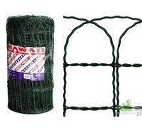 RETE ROTOLO RECINZIONE ACCIAIO ZINCATO VERDE AIUOLE HAWAII 150X90 RT.25 MT H.65