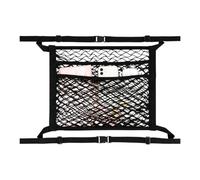 Rete Sedile Anteriore Organizer Auto 3 in Rete Elastica | Portaoggetti in Mesh per Sedile Passeggero per Donne Uomini Autisti Genitori Viaggiatori SUV Camper Berline Camion Road Trip